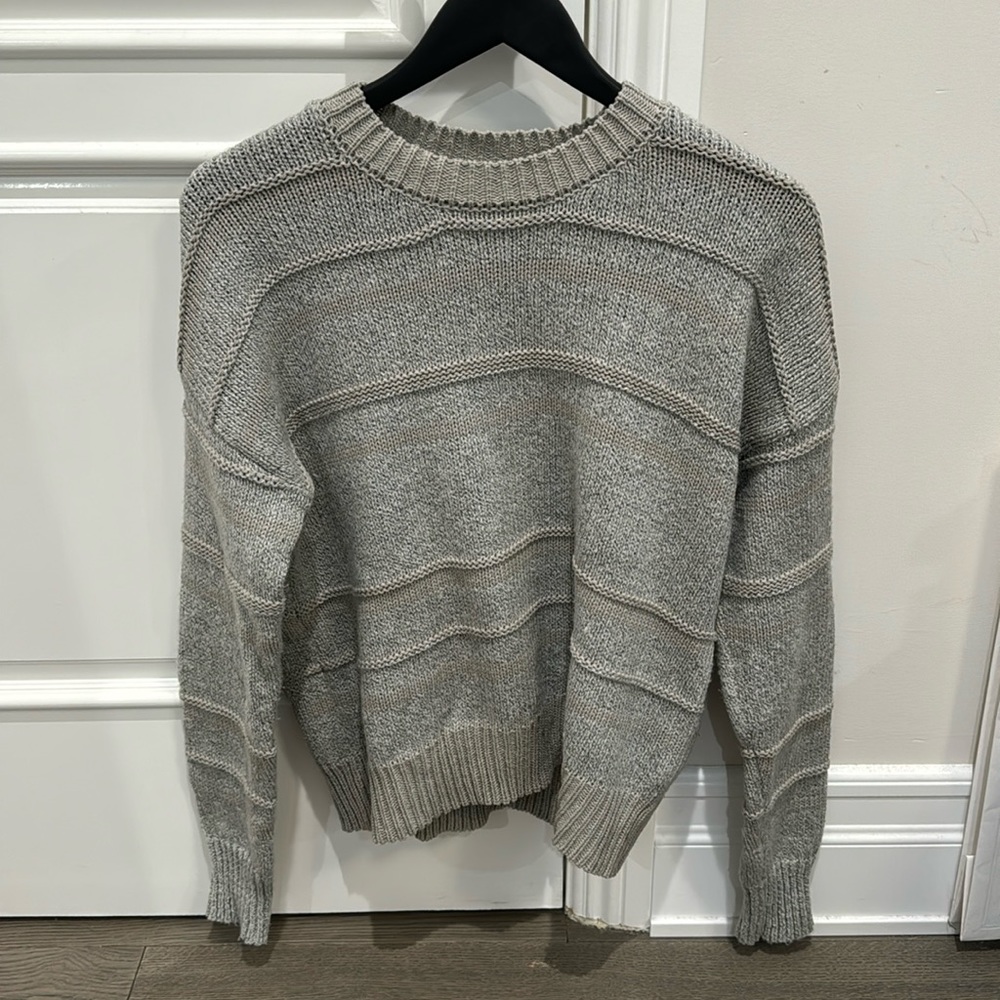 NWT LA Hearts Grey Knit Sweater